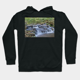 Waterfall, Debdon Burn, Northumberland Hoodie